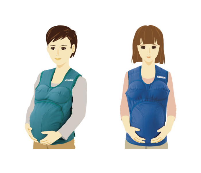JK妊婦 妊婦体験ジャケット LM-054/妊婦体験ジャケットII型 LM-065 | 高研｜教育用モデルサイト